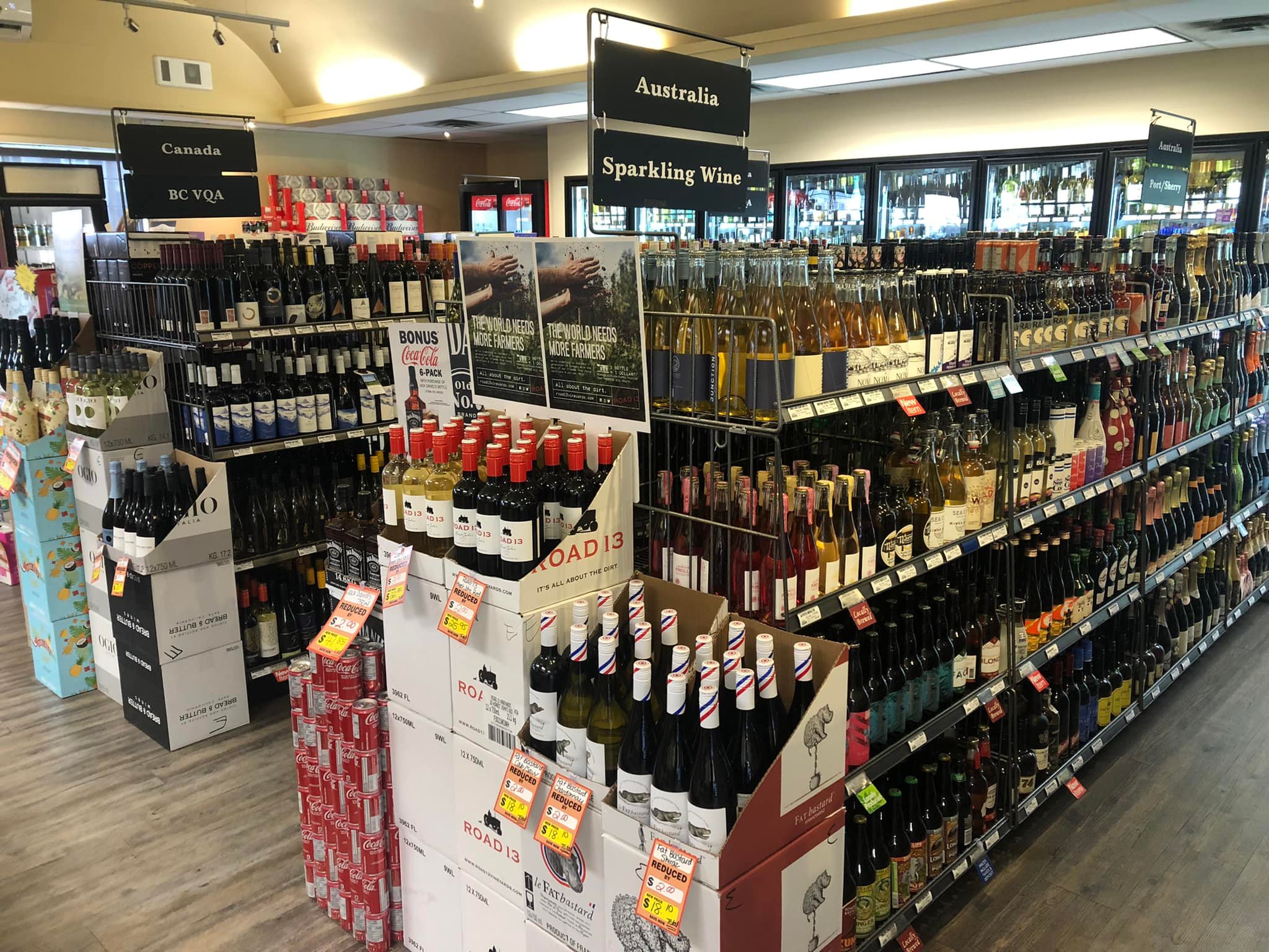 The Liquor Store Comox interior photo